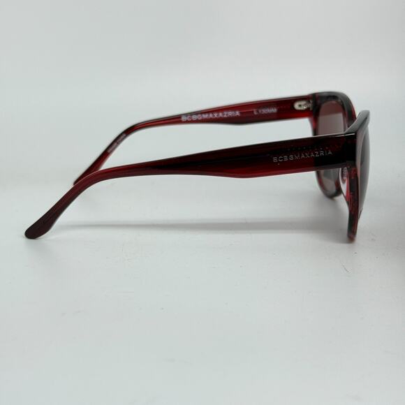 BCBGmaxazria New Embrace Wine Combo Red Round Sunglasses‎ H19147 main image 6